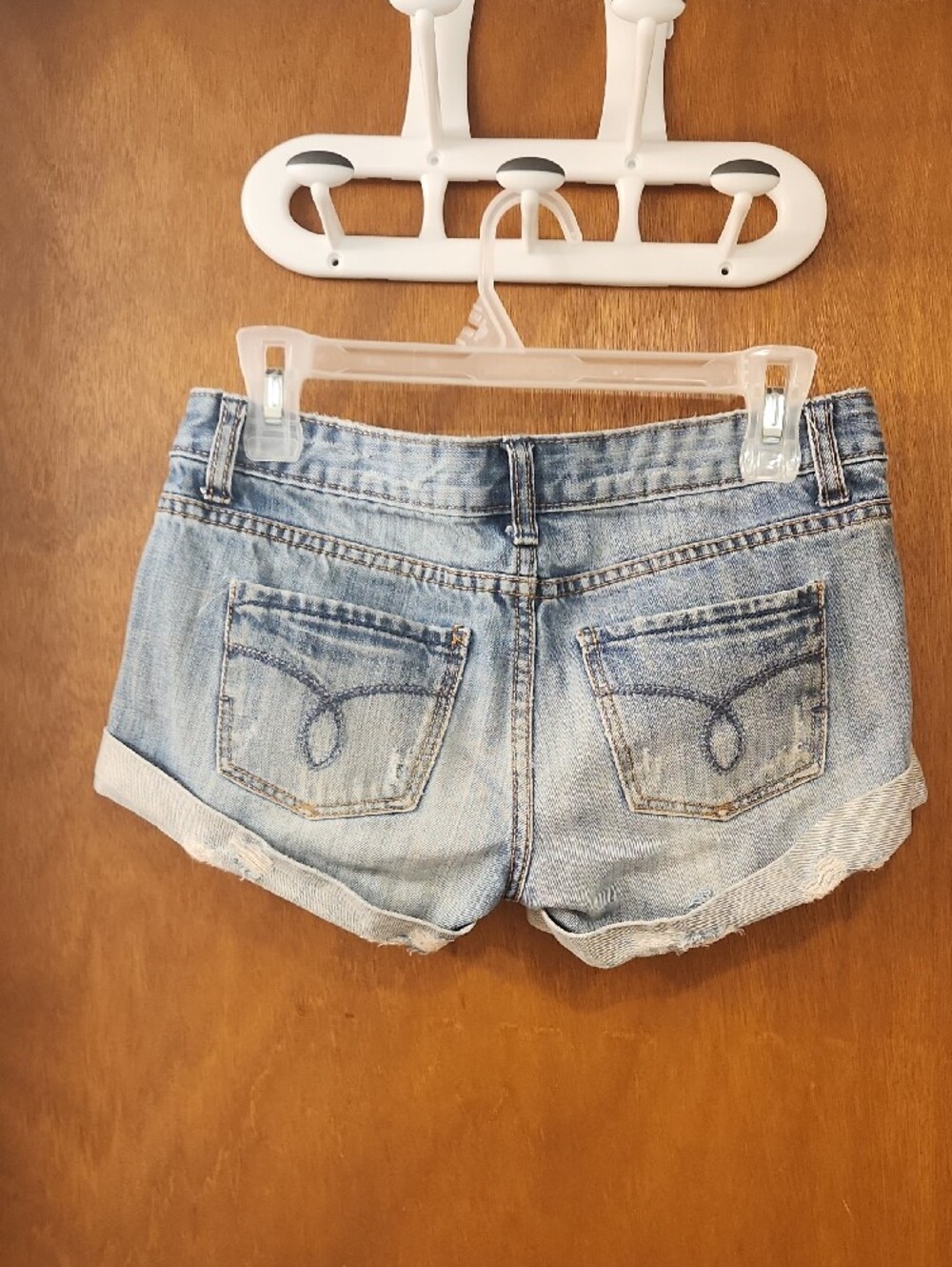 Bluenotes Light Blue Rolled-Hem Denim Shorts - Picture 2 of 6